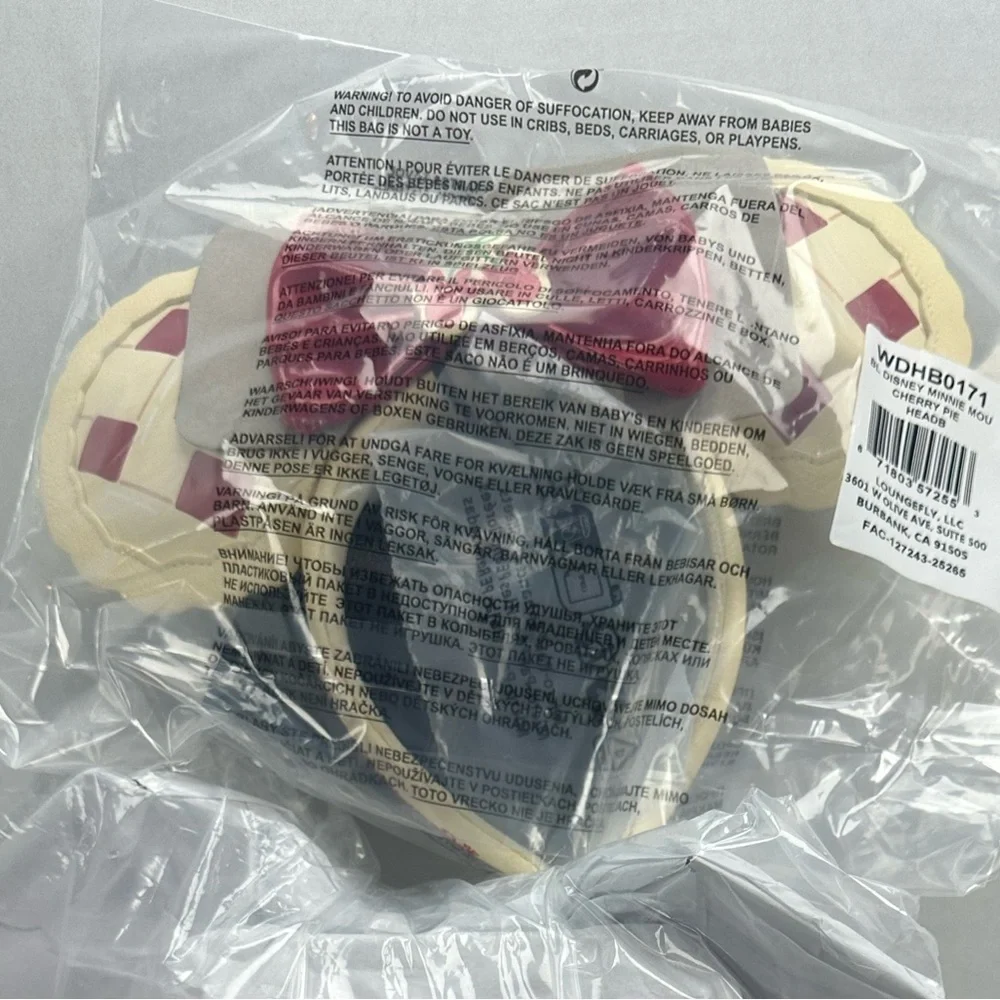 Loungefly Disney Minnie Mouse Cherry Pie Ears - BoxLunch Exclusive